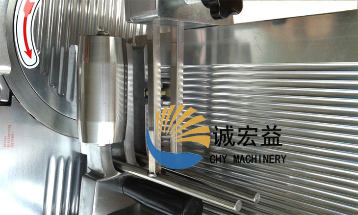 冬季熱銷電動羊肉切片機 切凍肉 羊肉卷機火腿腸商用自動刨切肉機
