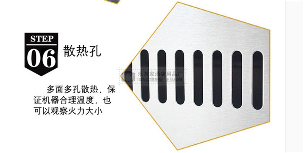 正品杰億FY-HB16.R商用不銹鋼燃氣漢堡爐家用雞蛋漢堡機小吃新款