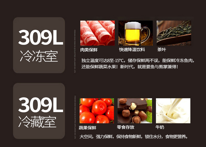 lecon/樂(lè)創(chuàng) LC-SMBG01 商用冰柜立式四六門冷柜冷藏冷凍保鮮 廠家