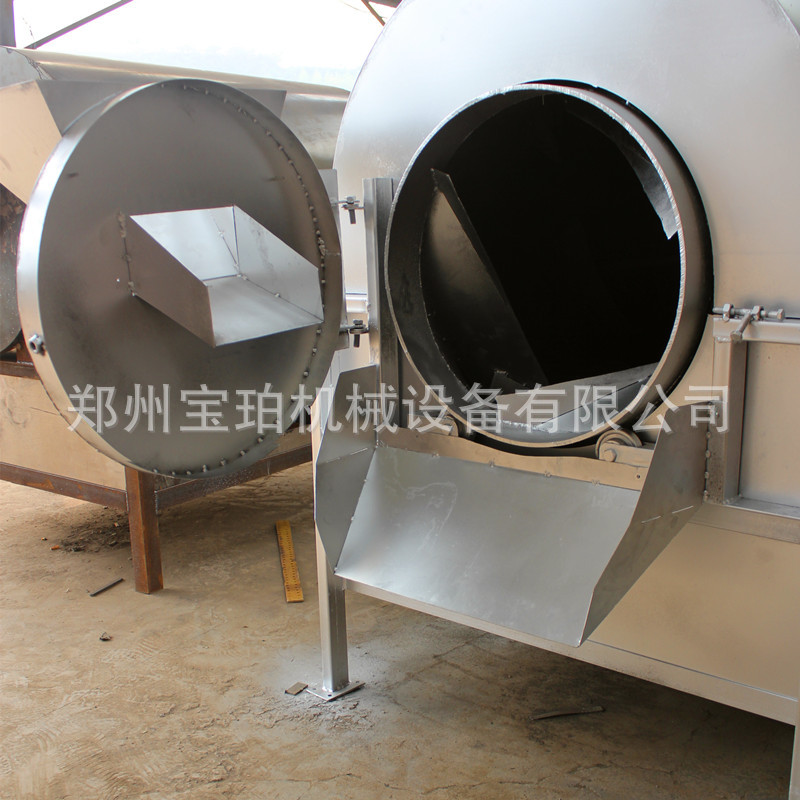自動(dòng)翻炒 小型商用炒貨機(jī) 滾筒炒板栗機(jī) 炒板栗瓜子花生干貨機(jī)器