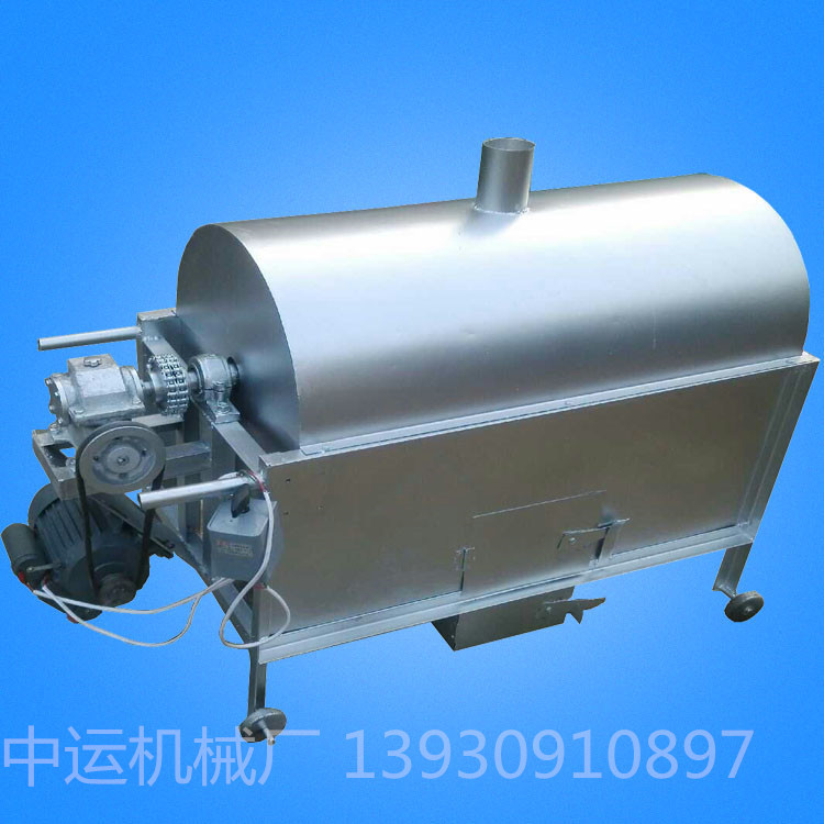 熱銷花生菜籽滾筒炒籽機(jī)/商用電熱炒貨機(jī)/瓜子板栗炒鍋機(jī)