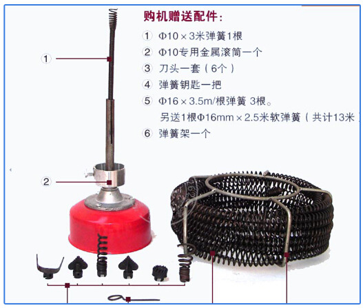廠家直銷家用大功率大力電動(dòng)疏通機(jī) 電動(dòng)高壓管道疏通機(jī)