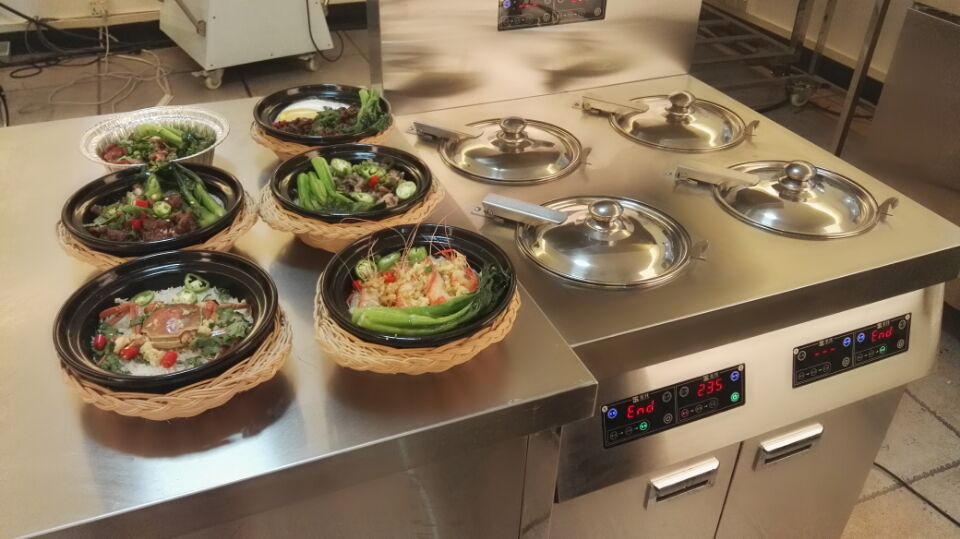 圣托雙層8頭煲仔飯機(jī) 全自動(dòng)智能數(shù)碼煲仔爐 八眼瓦煲仔飯柜B08